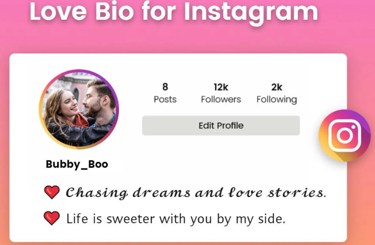 Love Bio For Instagram