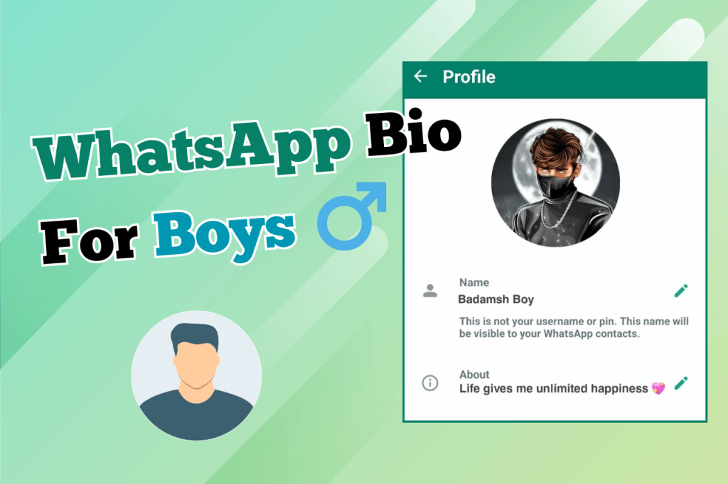 WhatsApp Bio For Boys