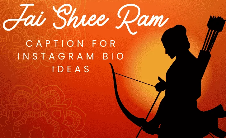 Jai Shree Ram Bio For Instagram